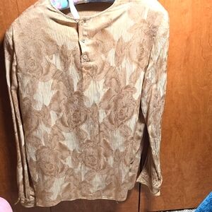 Giorgio Armani Vintage Floral Shirt